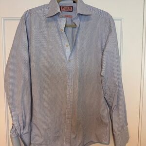 Thomas Pink Blue & White "Cruise" dress shirt